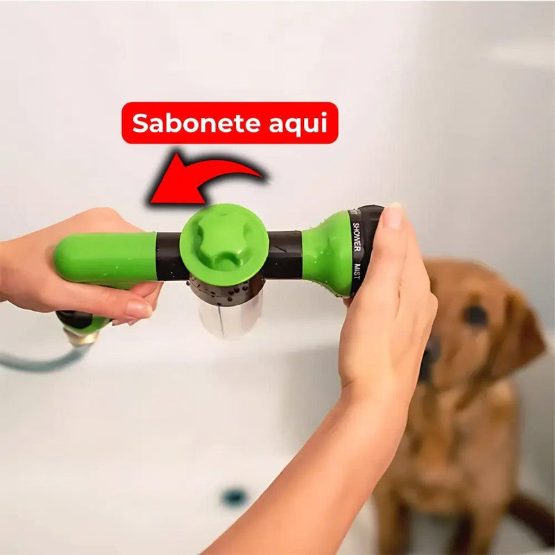 Pistola de Alta Pressão para Banho de Pets - Outlet Popular