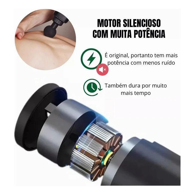 Pistola Elétrica de Massagem - Outlet Popular