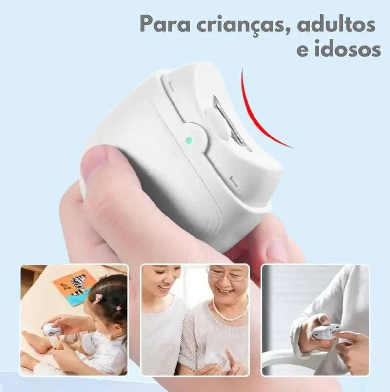 Cortador Automático de Unhas com LED - Outlet Popular