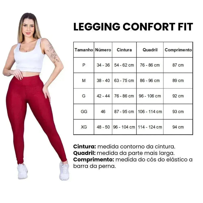 Legging Confort Fit™ - Outlet Popular